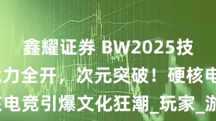 鑫耀证券 BW2025技嘉AORUS战力全开，次元突破！硬核电竞引爆文化狂潮_玩家_游戏_GeForce