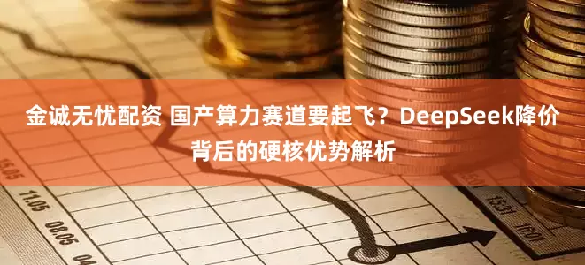 金诚无忧配资 国产算力赛道要起飞？DeepSeek降价背后的硬核优势解析